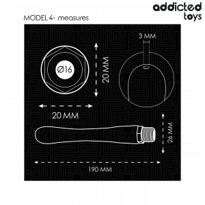 ADDICTED TOYS - CZYSZCZYK ODBYTU Z UNIWERSALNYM ADAPTEREM MODEL 4